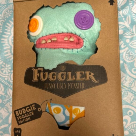 Fuggler Funny Ugly Monster BUDGIE EDITION 9" Gaptooth Mcgoo #41 - Picture 1 of 5
